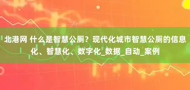 北港网 什么是智慧公厕？现代化城市智慧公厕的信息化、智慧化、数字化_数据_自动_案例